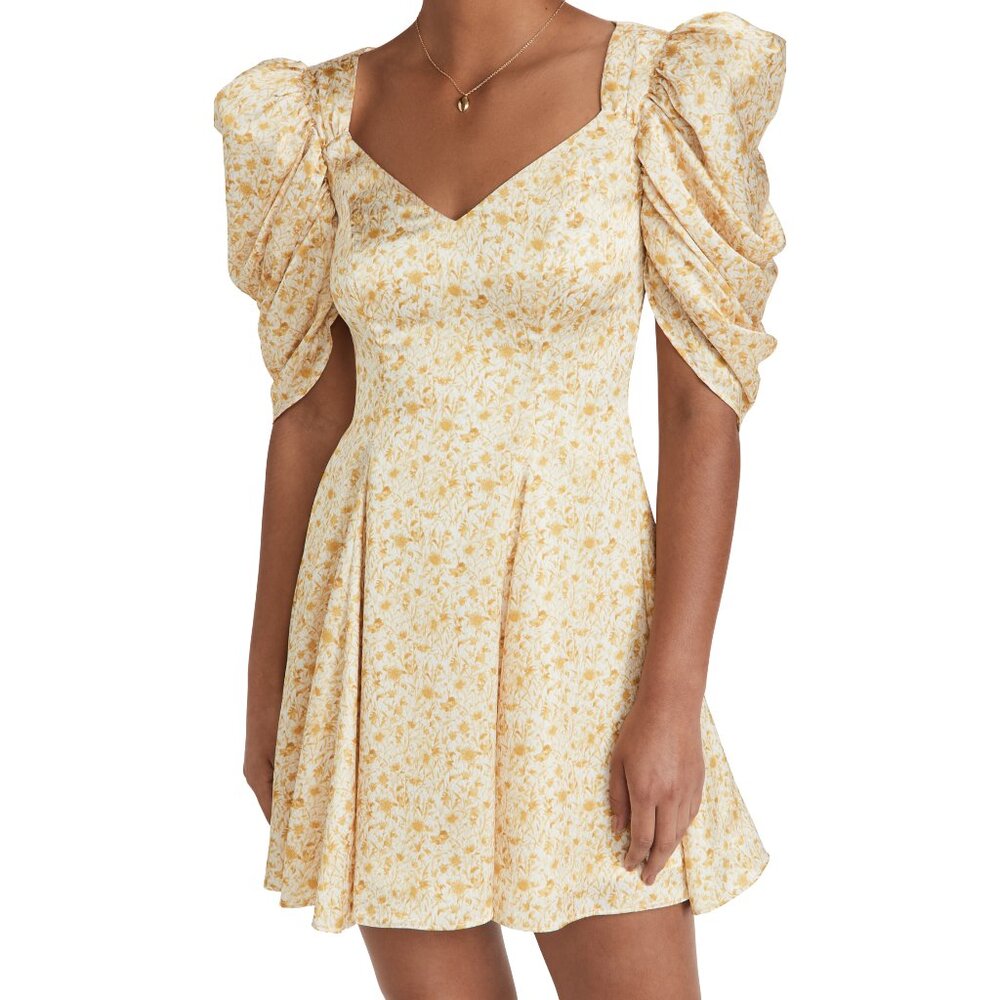 Golden Dandelion AMUR Mini Dress